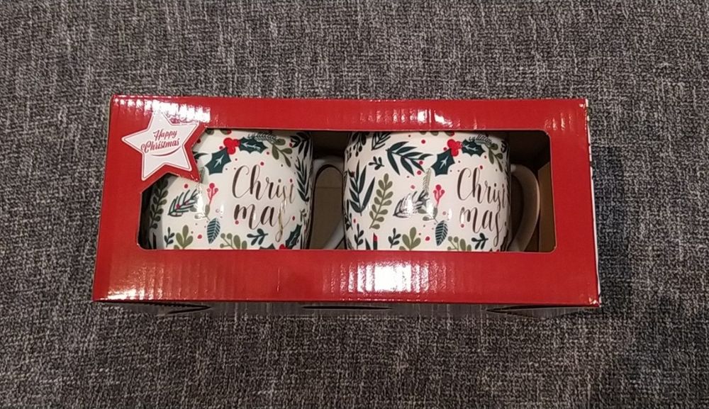 Zestaw 2 kubków świątecznych