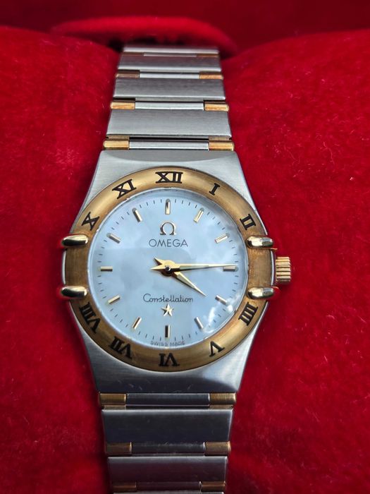 Omega Constellation 1362.70 Bicolor 18k z tarczą perłową Full Set