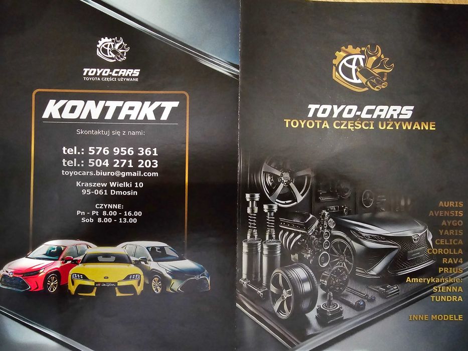 TOYOTA Mcperson amortyzator belka Rav4 Auris Avensis Yaris Corolla