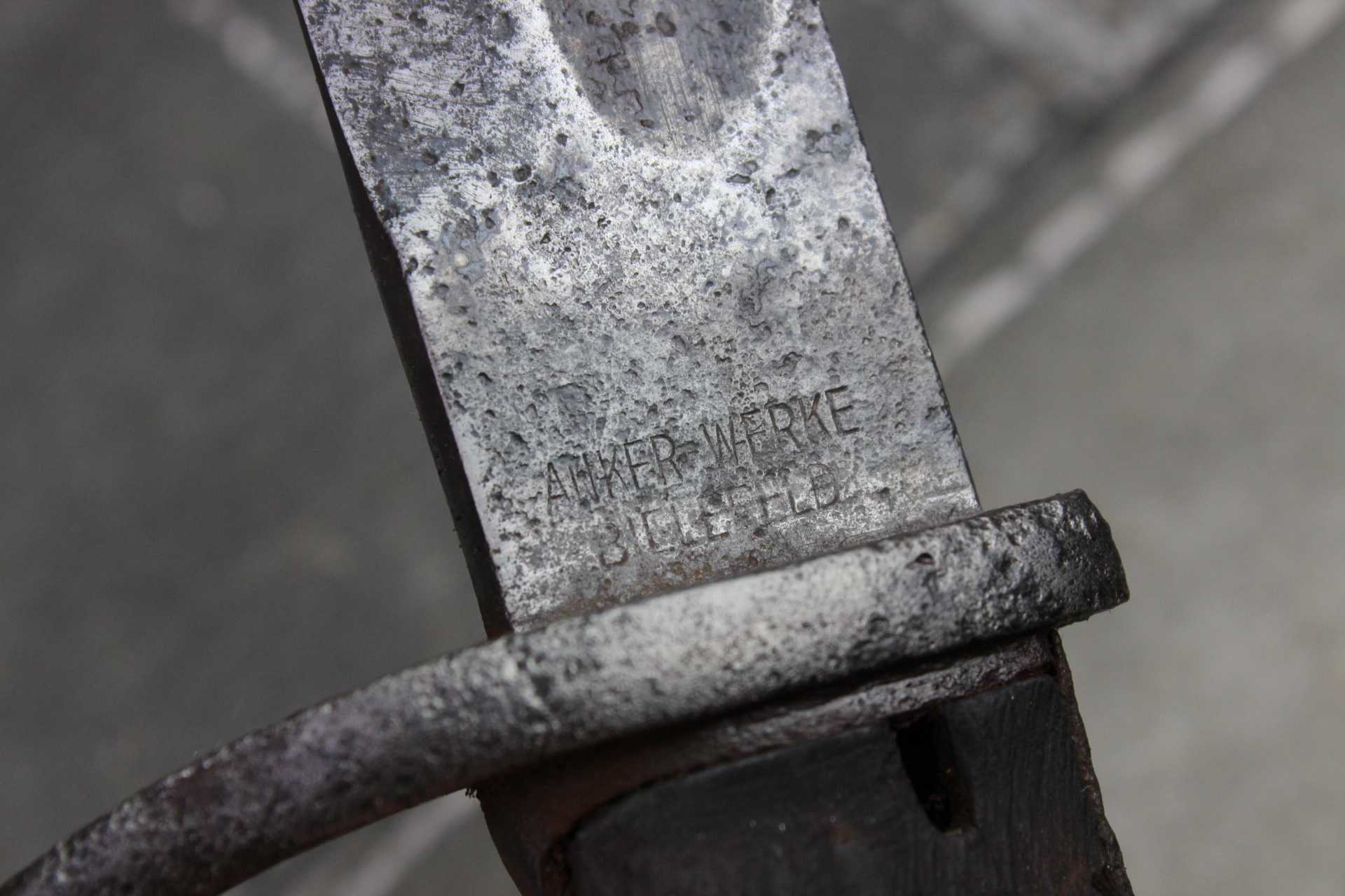 Prusy Bagnet 98 mauser Liść ANKER WERKE BIELEFELD