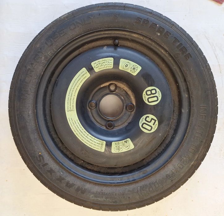 KOŁO DOJAZDOWE 4X108 /ET15-3,5Jx15H2- PEUGEOT ,CITROEN- 125/80R15
