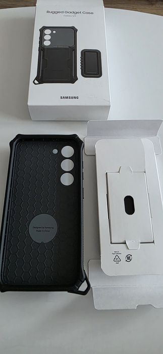 Etui na telefon Samsung Galaxy S23 Rugged Gadget Case - czarne