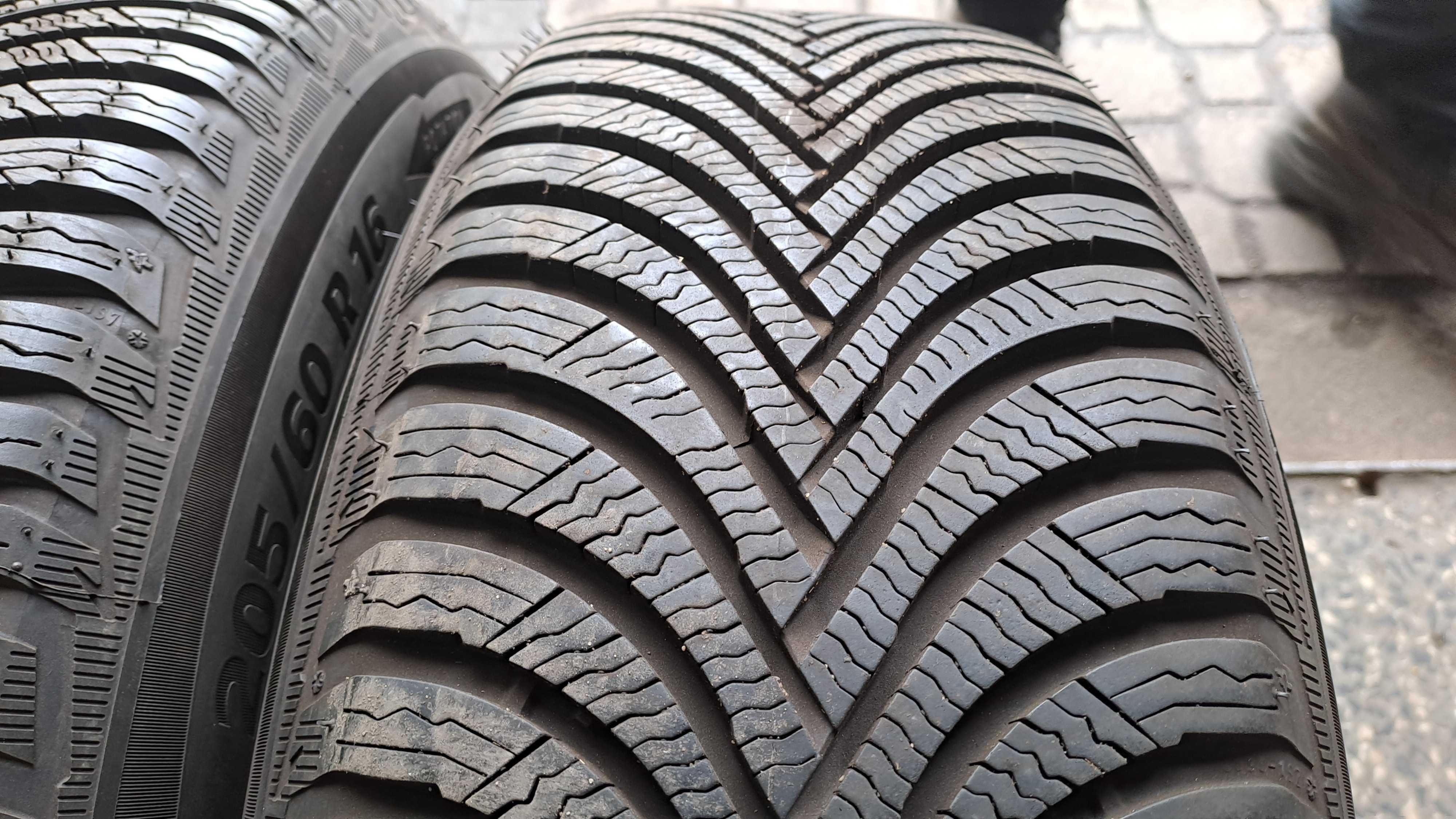 205/60r16 michelin opony zimowe jak nowe 8mm bieznik zp rsc runflat