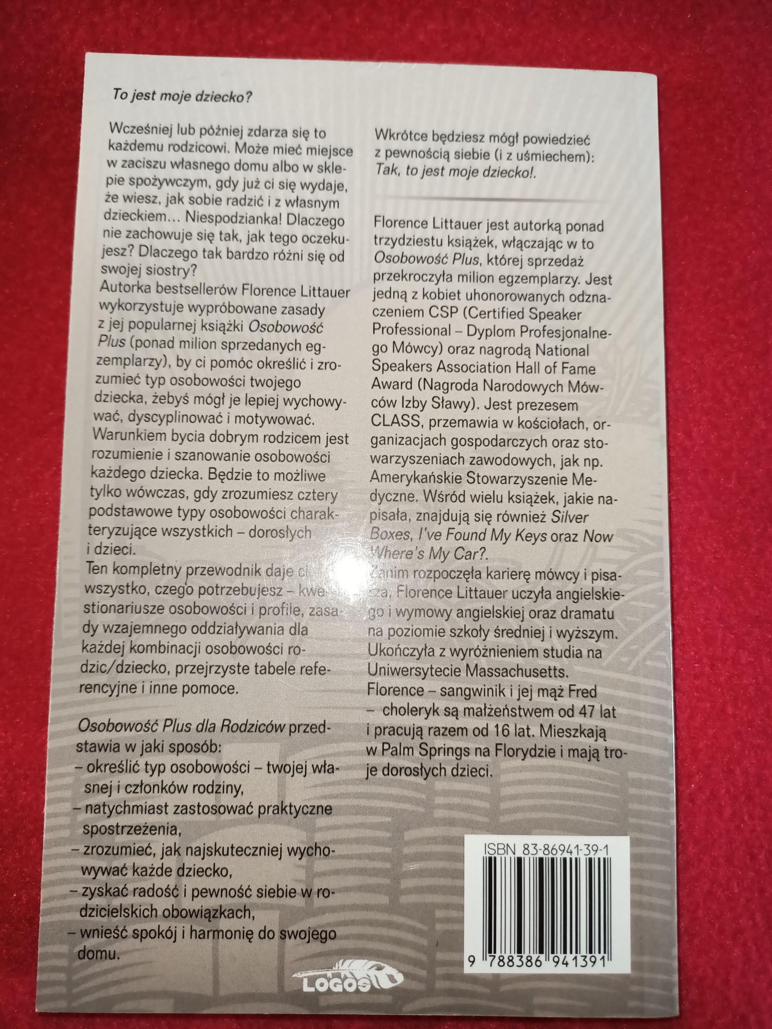 Osobowość plus dla rodziców Florence Littauer