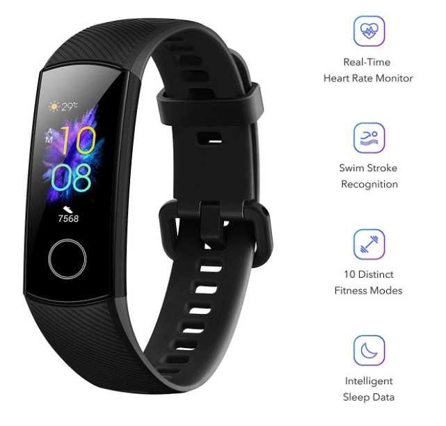 Honor Band 5 OPASKA sportowa Bluetooth Wodoodporna