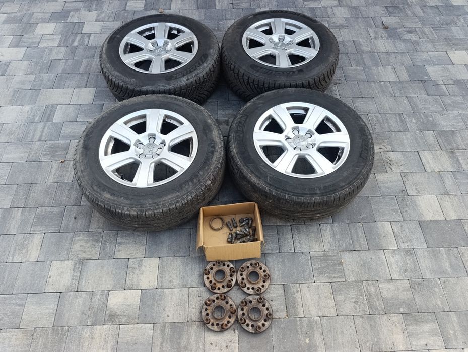 Koła aluminiowe alusy 5x112 audi 17cali opony 235/65/17