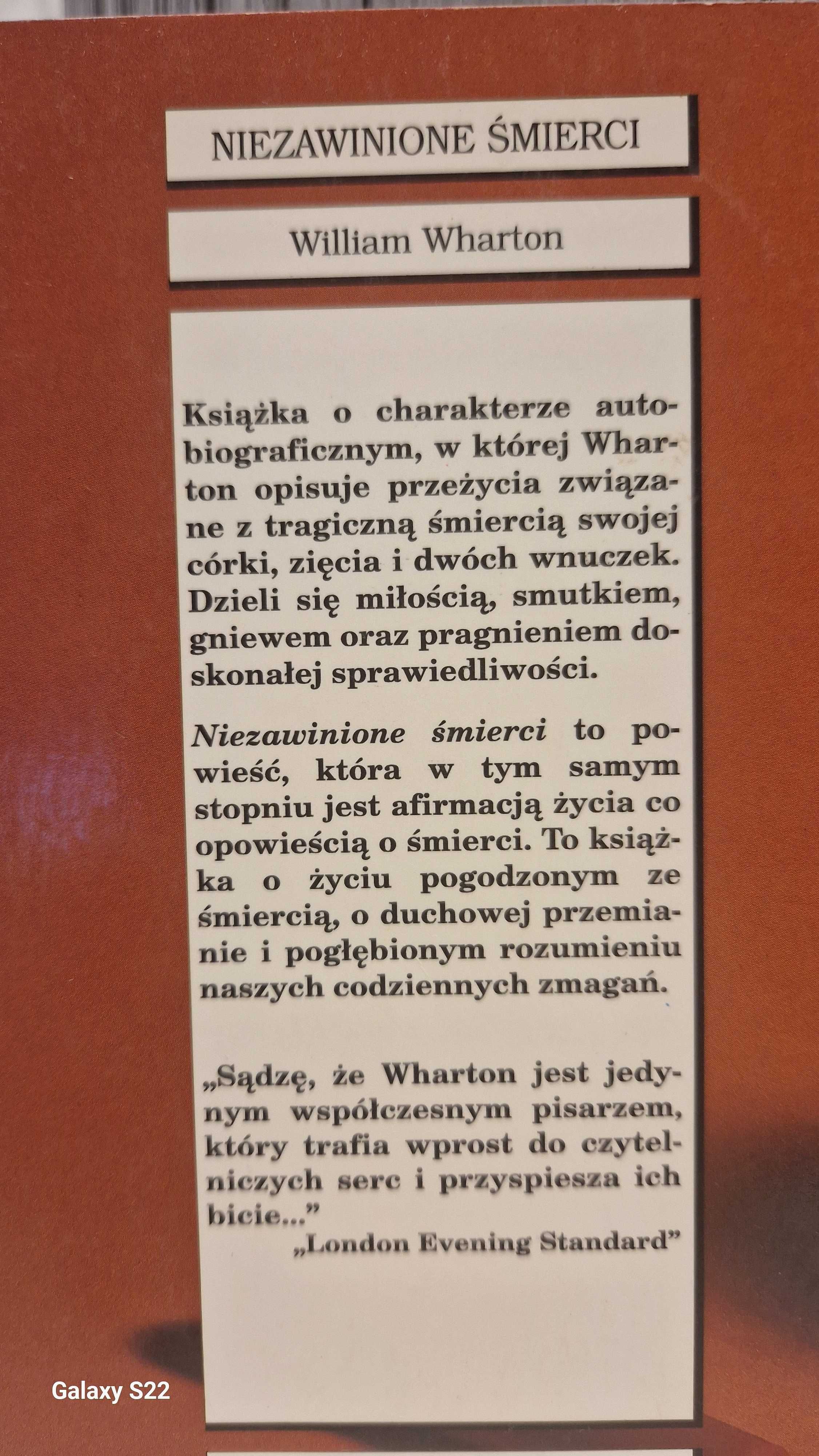 Niezawinione śmierci William Wharton