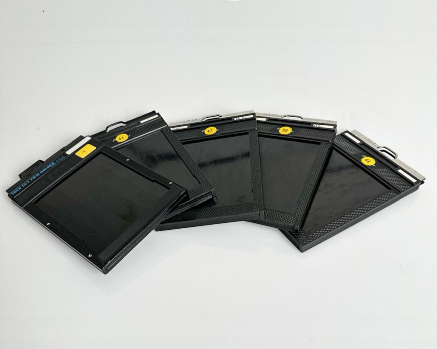 Grande formato Horseman 4x5 monorail com 90mm e muitos acessorios