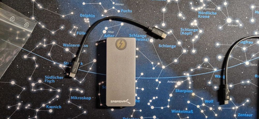 Obudowa dysku M.2 NVMe Sabrent EC-T3NS Thunderbolt