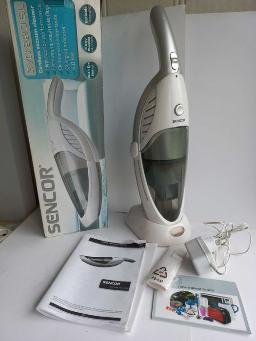 Ручний акумуляторний пилосос SENCOR Cordless Vacuum Cleaner SVC 220 SL