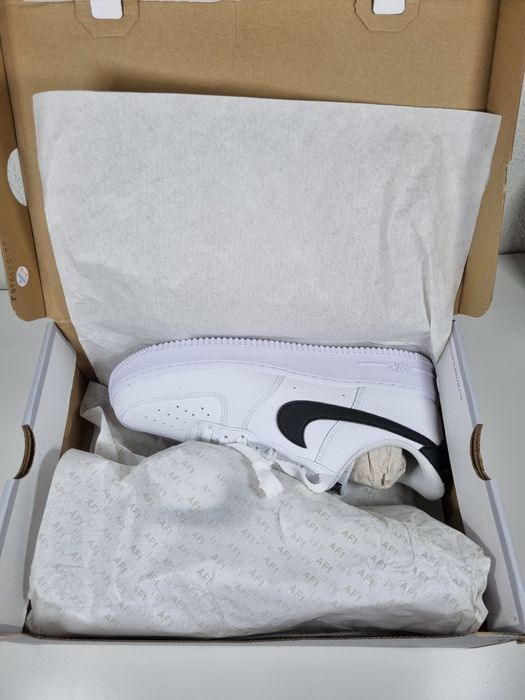 Nice Air Force 1 Branco e Preto