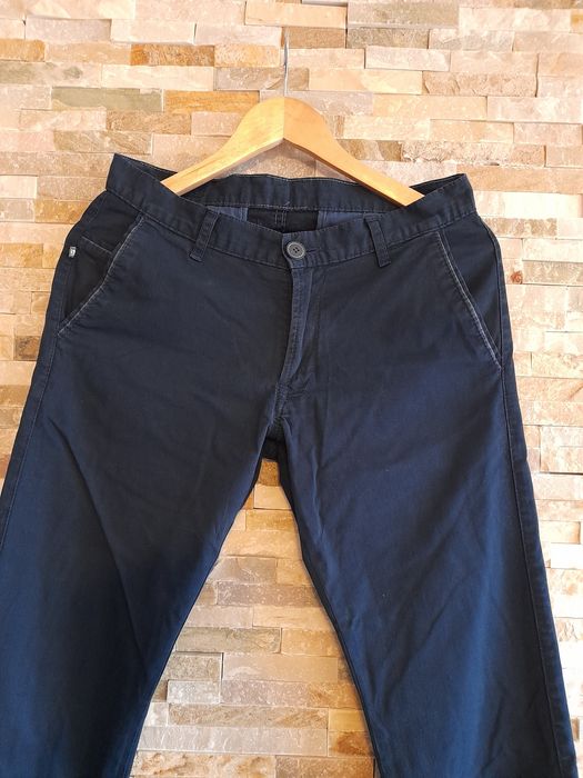 Męskie spodnie granatowe Stanley casual 31 M
Granatowe