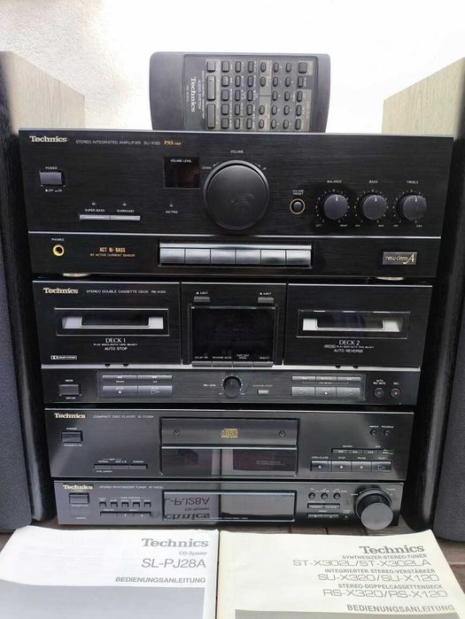 Wieża stereo Technics midi
