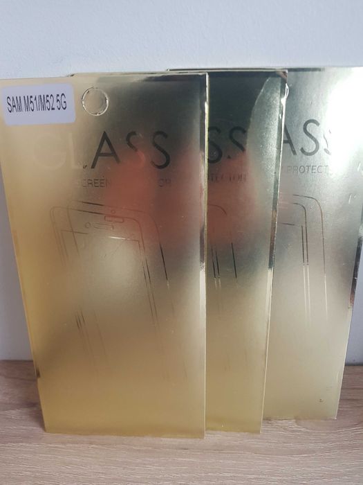 Hartowane Glass Gold szkło SAMSUNG GALAXY M51/M52 5G