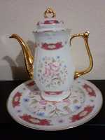 Bule e prato Porcelanas JSB Portugal