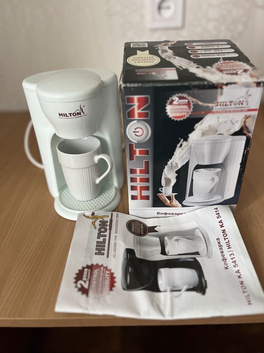 Компактна крапельна кавоварка HILTON KA5414