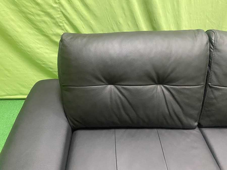 Кутовий диван. Розкладний куток. Диван з Німеччини. Шкіряний.