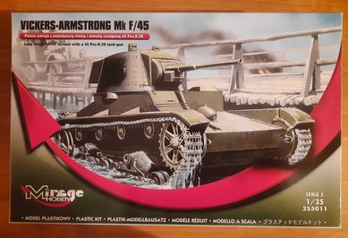 Mirage model do sklejania Vickers-Armstrong Mk F/45 skala 1/35