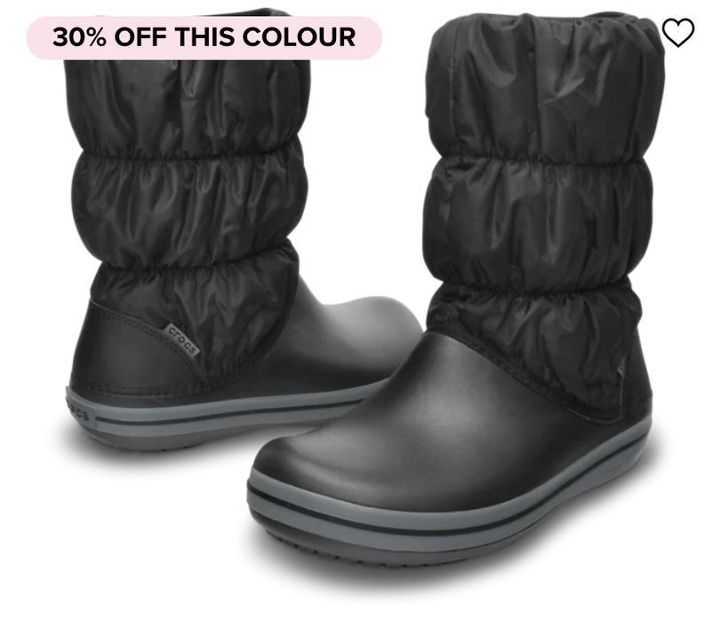 Crocs, сапоги зимові, W5