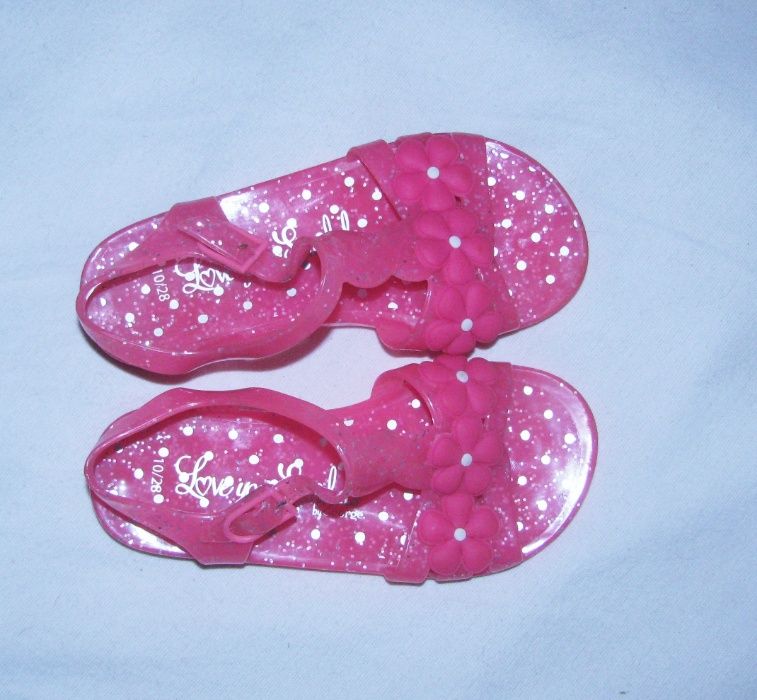 Босоножки силиконовые резиновые George UK 10, EUR 28 стелька 17,9 см