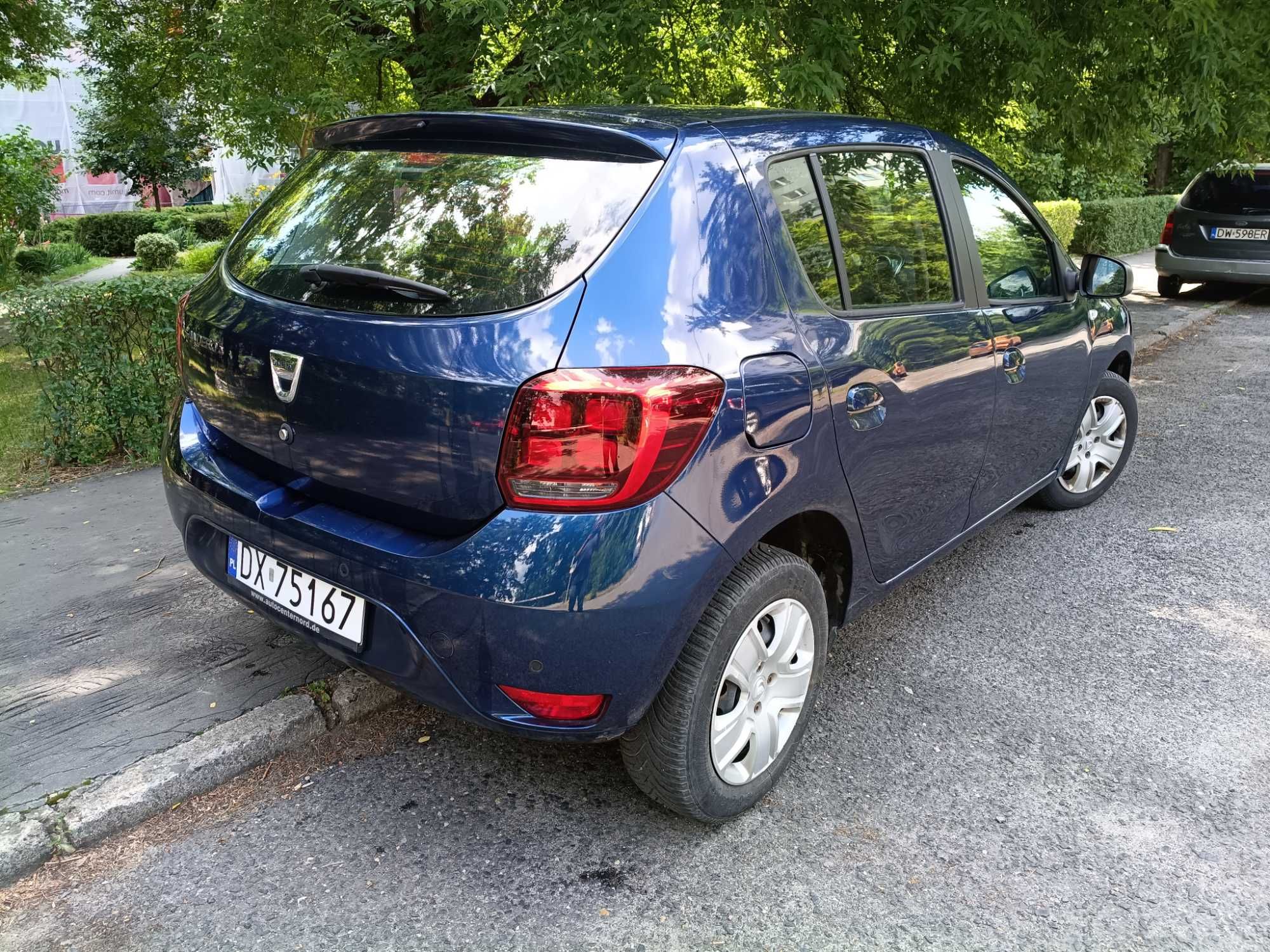 Dacia Sandero 2017 – Benzyna 1.0 – Kamera cofania