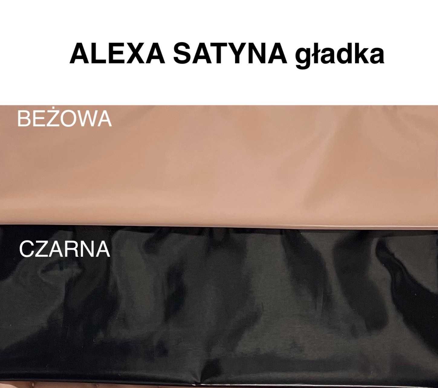 Tkanina ALEXA kolekcja UNIQUE Satyna wodoodporna odzieżowa torebkowa