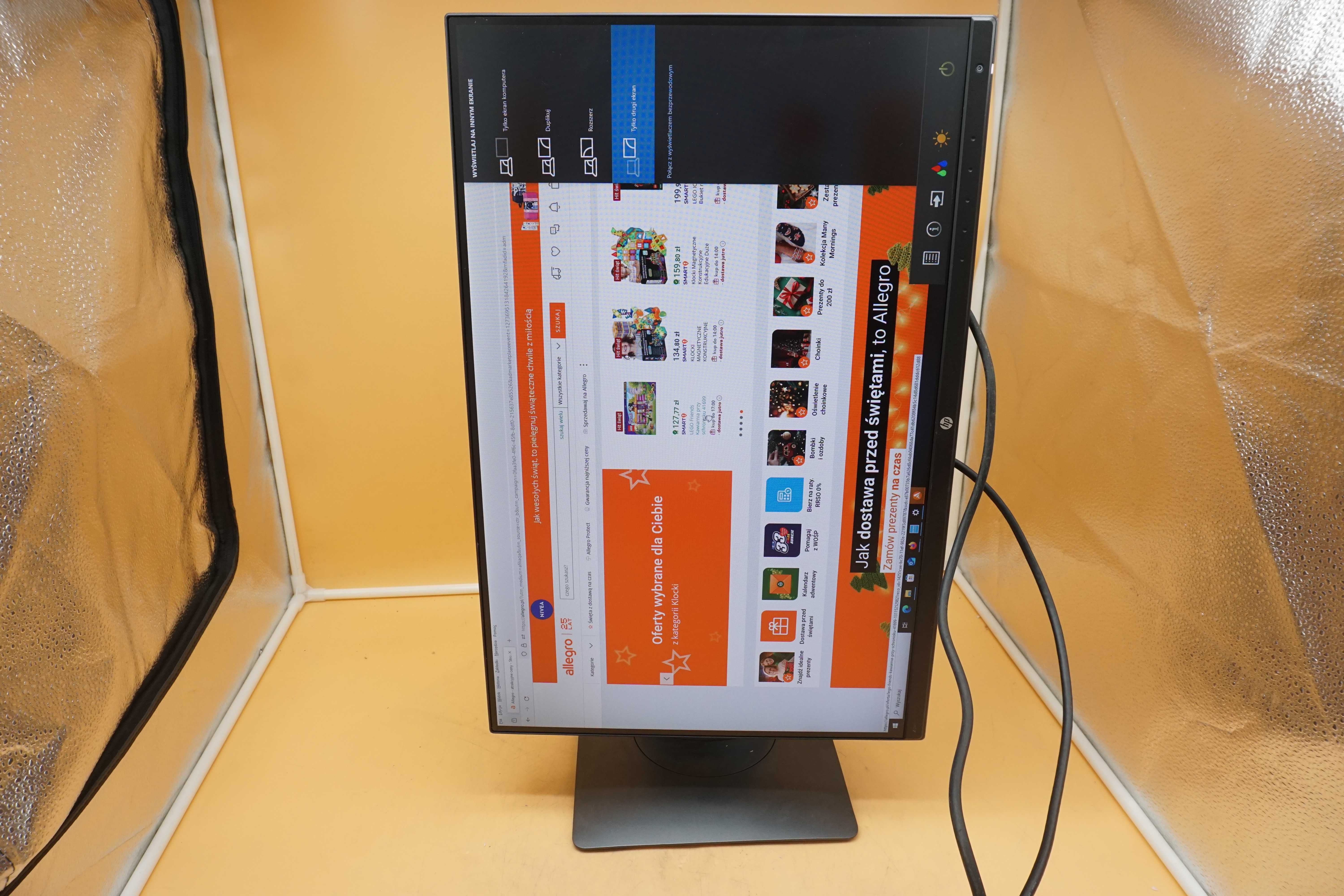 Monitor HP Z24n  HUB USB 3.0 Pivot Monitor 24 IPS