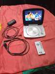 Dvd portátil com ecrã como novo