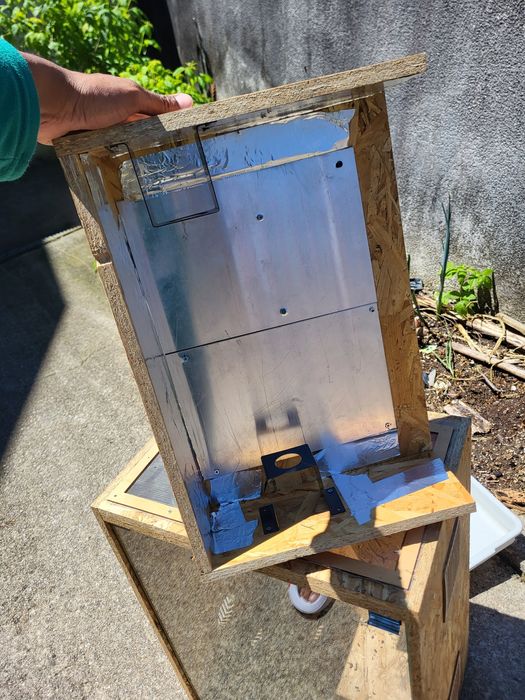 Terrário em madeira