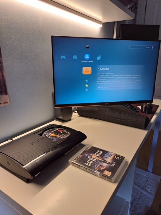 Playatation 3 superslim (32Gb) + Battlefield 3