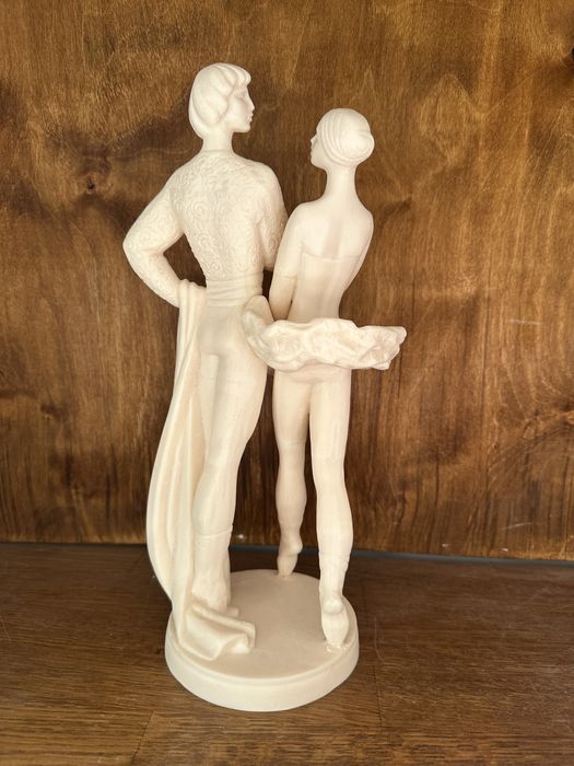 Він та вона. Балетна пара. Скульптура, статуетка 50-60 радянської доби