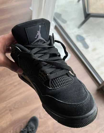 Nike Air Jordan 4 Retro Black Eu 38