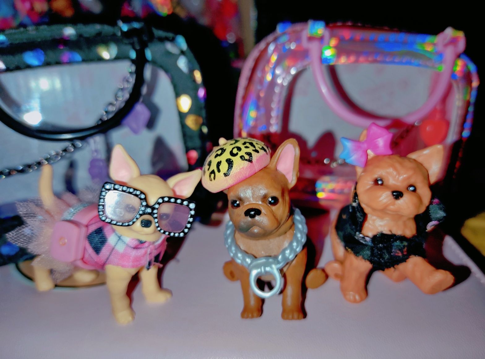 Ігровий набір Real Littles Cutie Carriers - міні собаки для ляльок