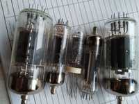 Радиодетали: лампы,конденсаторы,диоды и другое