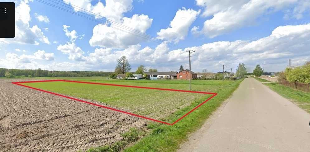 Działka budowlana do zabudowy 1487m2 Kossobudy gm. Raciąż pow. Płoński
