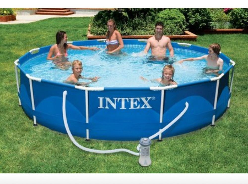 Basen 305 x 76 cm 28202GN INTEX METAL FRAME POOLS