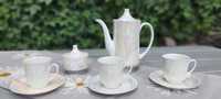 Porcelana Ćmielów serwis do herbaty na 3 osoby