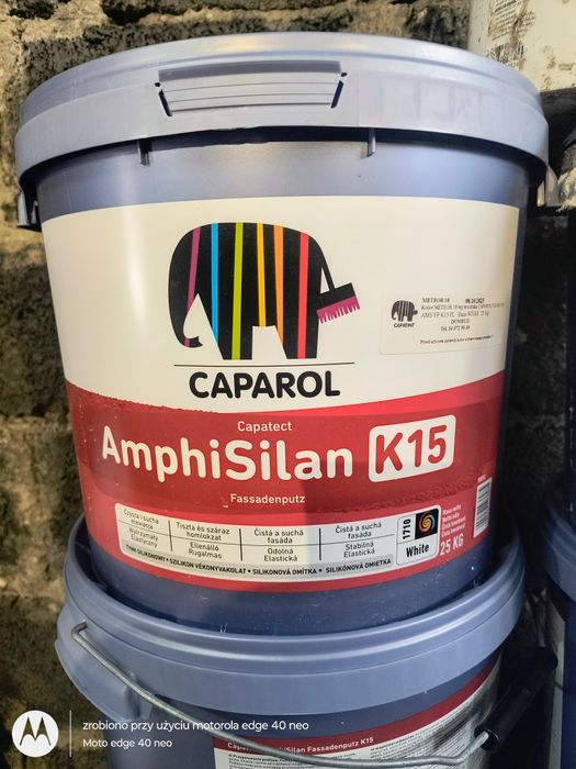 Caparol tynk silikonowy !