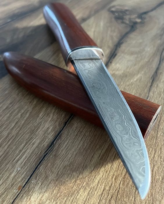 Nóż damasceński w stylu japońskim - NOWY !