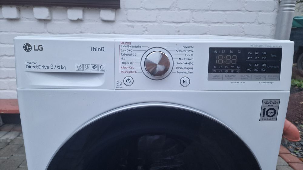 КОВЕЛЬ‼️ Прально-Сушильна Машинка LG 9/6кг. 2022р  Доставка Гарантія