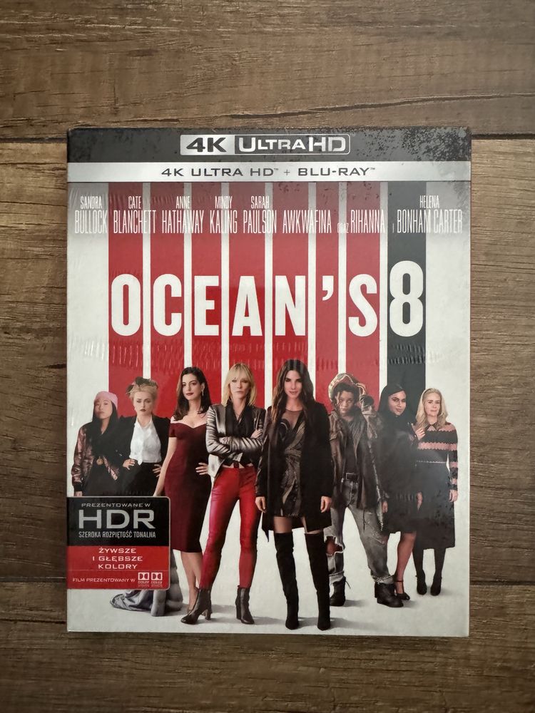 Ocean’s 8 Eight Nowy 4K Ultra w Folii Okazja