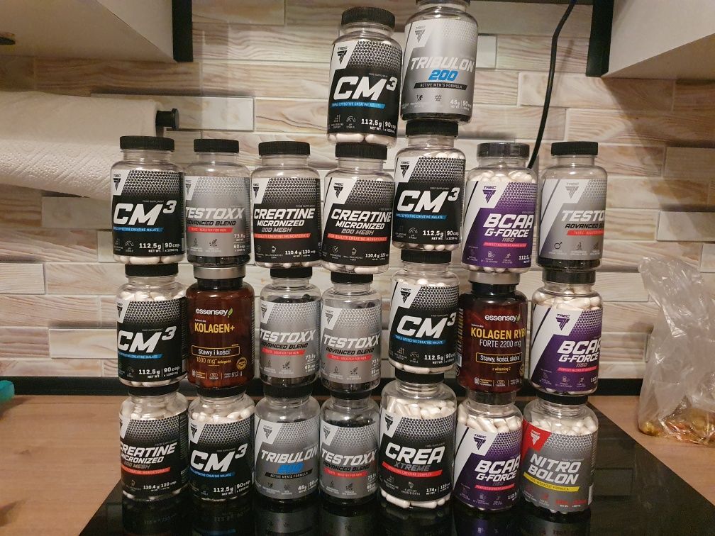 Trec kreatyna cm3 testosteron bcaa testoxx creatine