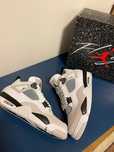 "Buty sportowe damskie"Jordan_4_Retro_Military_Black_rozmiar 37.5