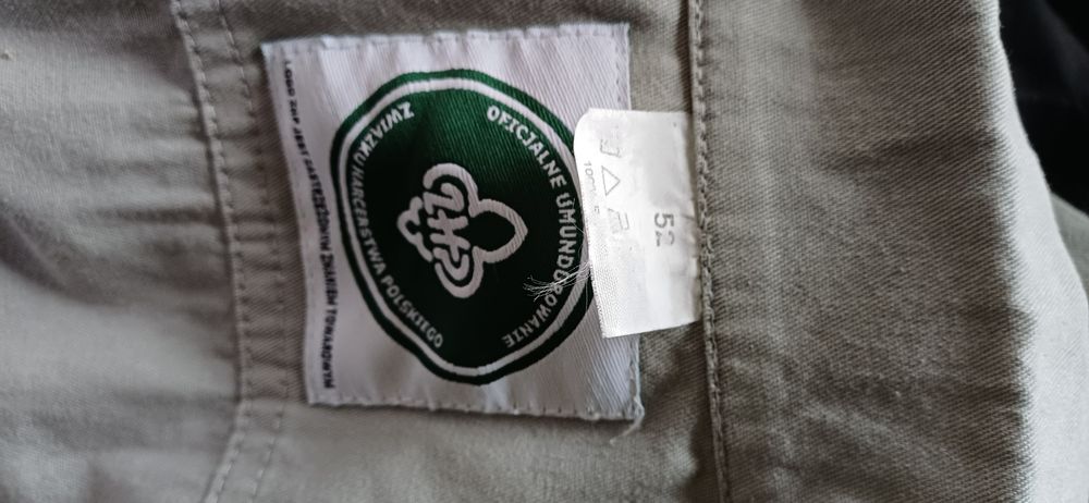 Koszula ZHP, spódniczki ZHP, harcerskie