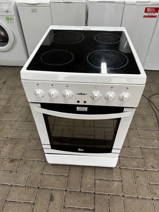 Kuchenka Ceramiczna Heller  model Ehf548/28a  biała 50 cm szer