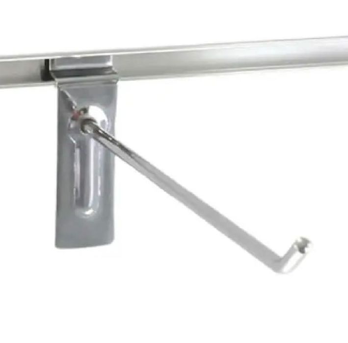 Haczyk pojedynczy do mebli sklepowych spacewall - 25 cm - 100 sztuk