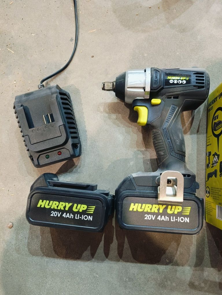 Zestaw Elektro. Klucz udarowy + wyrzynarka 20V 4Ah