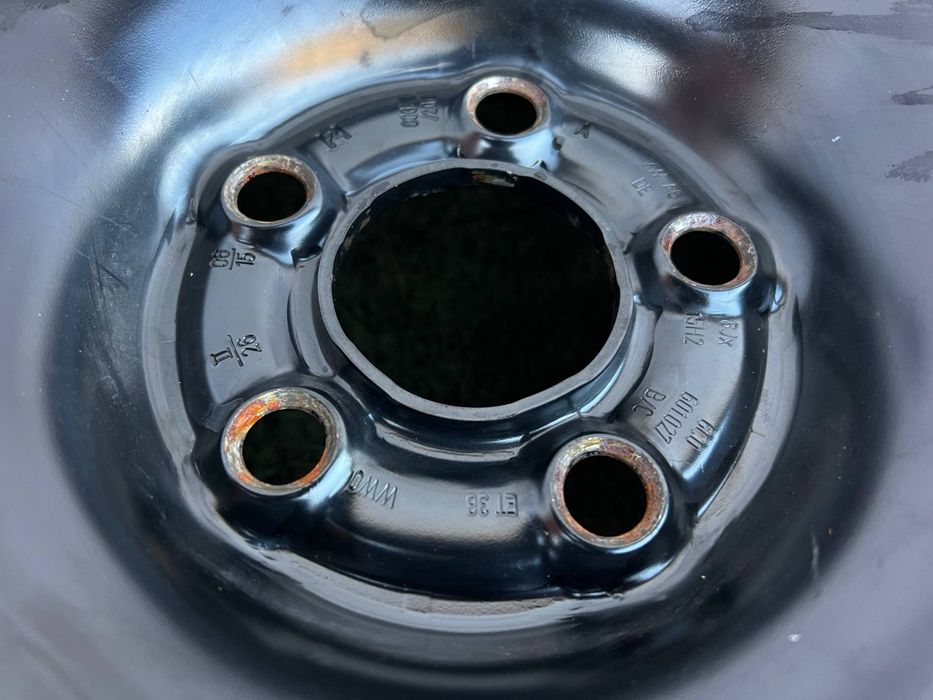 Диски металеві R 15 5/100 6J ET 38 Vag. Шкода Фольксваген Ауді.