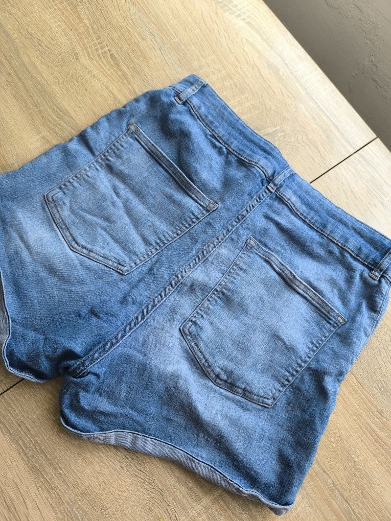 szorty krótkie spodenki jeansowe dżinsowe h&M 40 / 42 / 44