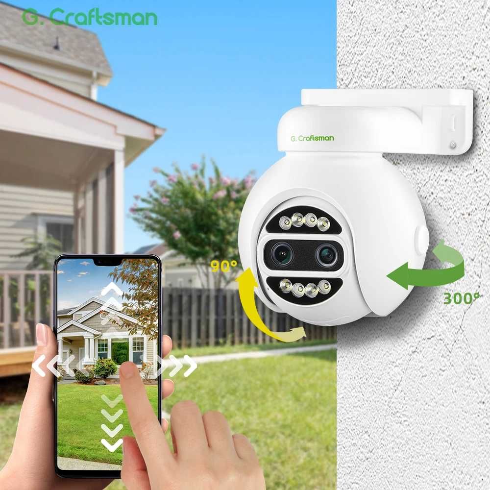 XMEYE G.C POE PTZ 4MP 3.6mm + 8mm Zoom  Outdoor IP Camera